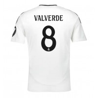 Maglia Calcio Real Madrid Federico Valverde #8 Prima Divisa 2024-25 Manica Corta